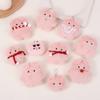 Soft Plush Material Cartoon Pig Doll Creative Shape Stuffed Toy Pendant Kawaii Pig Doll  For Kids