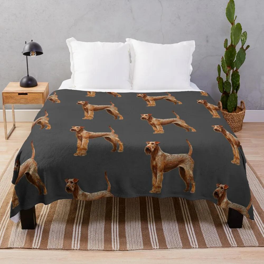 Rottweiler Dog Blanket Flannel Gift for Animal Dogs Lover Lightweight Throw Blankets for Airplane Travel Bedspread Queen Size