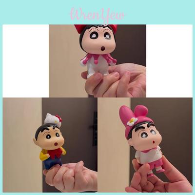 Crayon Shin Chan Desktop Decor Figurine For Home Office And Living Room Displays