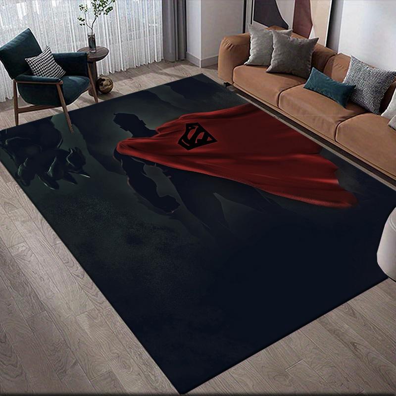 

Superman Cape Anti-Slip Rug, Rectangular Carpet for Game Room & Entertainment Space 60x90cm