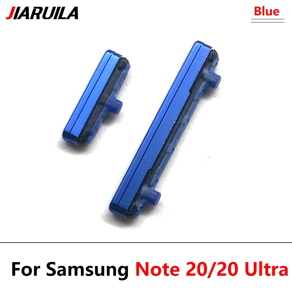 NEW Replacement Power Button + Volume Side Button Repair Parts For Samsung Note 10 Lite / Note 20 Ultra / S7 Plus SM T970