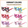 Cute Bear Kids Sunglasses Cartoon Animal Child Sun Glasses Outdoor Beach Eyewear Boys Girls Shades Baby Eye Protection Shades