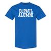 Depaul Blue Demons Basic Block Alumni Collegiate T Shirt - Royal