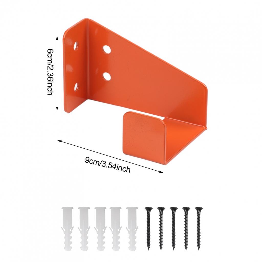 Chainsaw Wall Mount Heavy-Duty Chainsaw Rack Garage Storage Solution