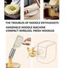 Handheld Noodle Maker Machine With Wireless Design For Home Cooking Enthusiasts