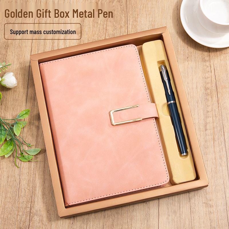 Luxury Logo Notebook Gift Set - Business Pages, Perfect for Corporate Souvenirs