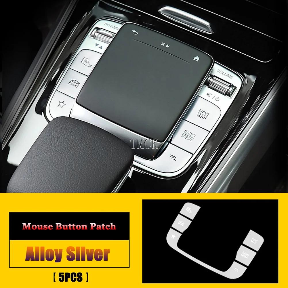 BARU7 Hot Spoilers WingsCar Center Console Armrest Box Switch Trim Cover For Mercedes Benz AMG W177 V177 W247 C118 W118 X247 H247 A B