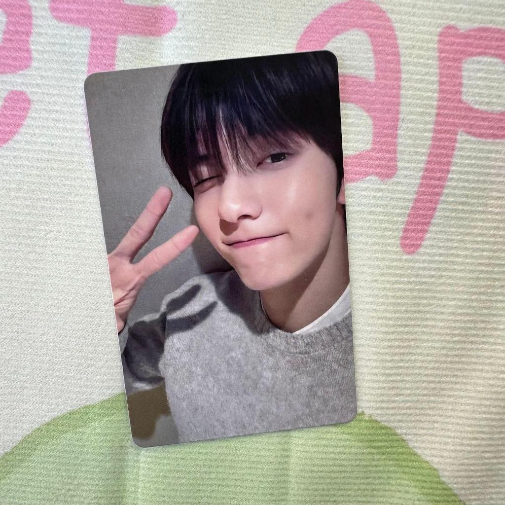 [USED] TXT FC Exclusive Venue Exclusive New Member Introduction Soobin Trading Card