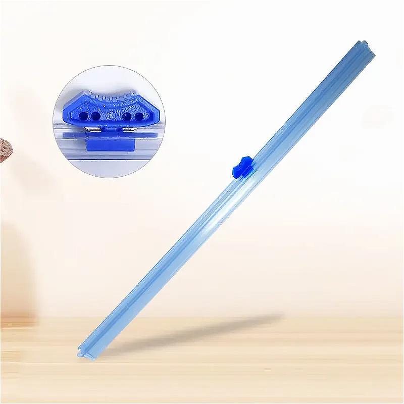 1pc Adhesive Plastic Wrap Dispensers Foil Film Cutter Replacements Food Cling Film Cutter Stretch Plastic Film Cutting Strip