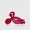 Soft Silicone Bow Hair Clip for Woman Simplicity Elegant Shark Clip Girl Ponytail Clip Hair Clamp