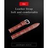POEDAGAR Orologi da Uomo Moda Pelle Impermeabile Luminosi Top Brand Lusso Quarzo da Polso