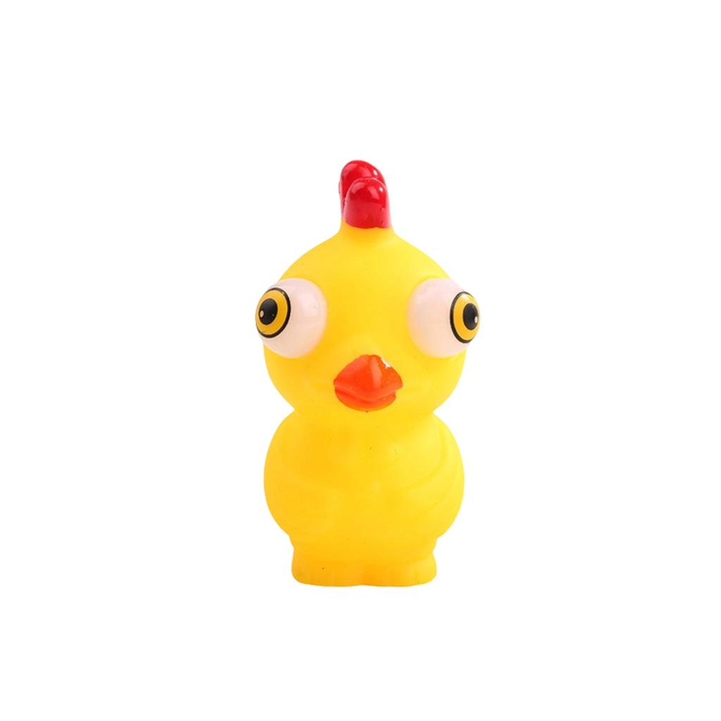 Cartoon Squeezing Eye Blowing Pinching Music Stress Relieving Gaze Release Stress Relieving Doll Toy