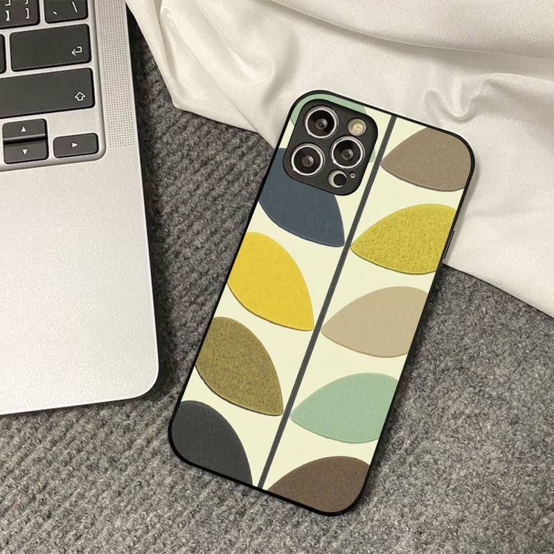 Multi Stem Orla Kiely Folio Phone Case for iPhone 11 12 13 mini pro XS MAX 8 7 6 6S Plus X 5S SE 2020 XR cover