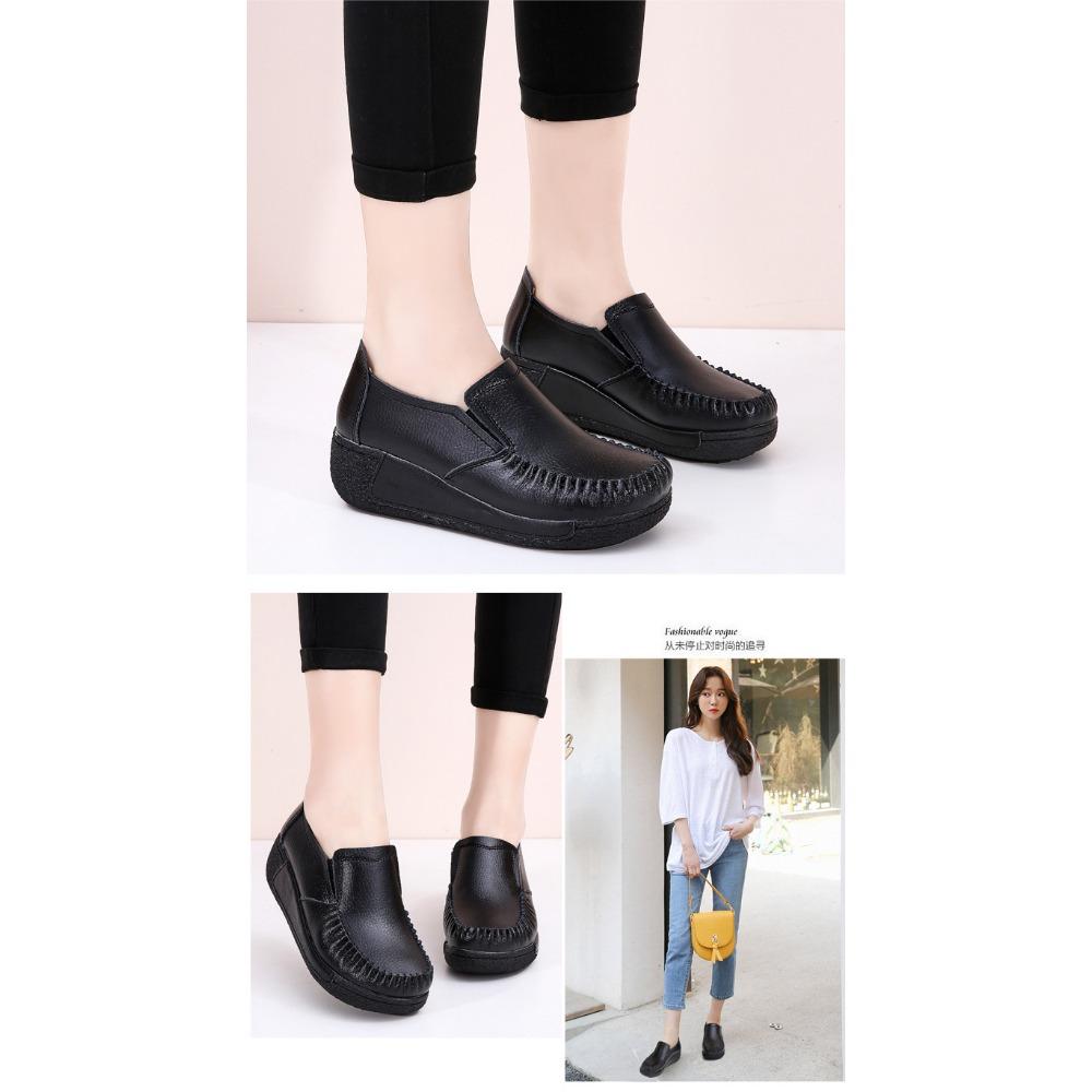Ladies' Spring and Autumn Thick Soled Sports Shoes