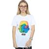 Star Wars Womens/Ladies Stormtrooper Jupiter Helmet Cotton Boyfriend T-Shirt