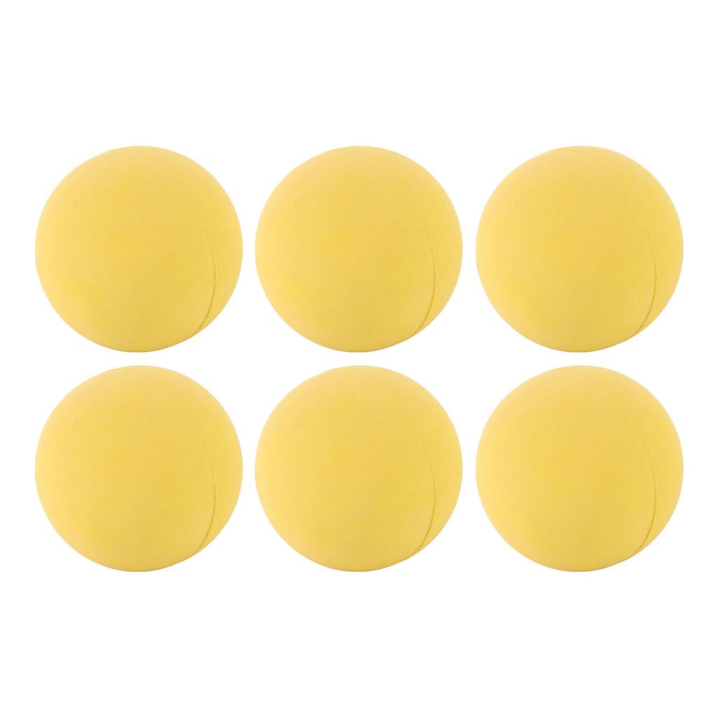 Lacrosse Ball Set PVC Elastic Excellent Grip Lightweight Massage Balls Set for Kids Club Training 6 PCS