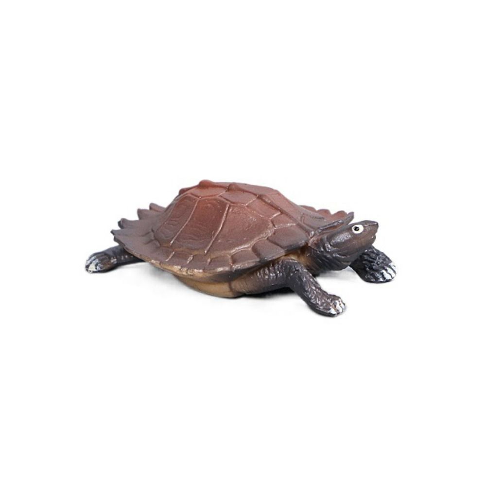 Realistic Artificial Tortoise Vinyl Turtle Model Lifelike Reptile Model Fish Tank