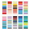 2000-4200Pcs Index Tabs with Binder Ruler Sticky Note Colorful Index Labels for Planner Notebook Calendar Laptop