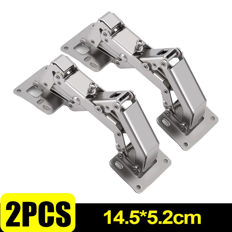 Adjustable Steel Cabinet Hinges 130-170 Degree Hydraulic Soft Close Hinges Kitchen Cupboard Doors Hinge Furniture Hardware