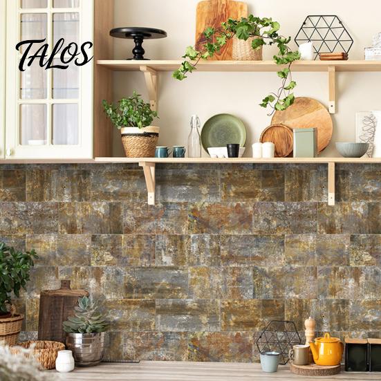 Waterproof Kitchen Backsplash Tiles 16Pcs Peel And Stick Tile, Wall Stickers, Removable Easy Panels, Self Adhesive PE Foam Brick Wallpaper for