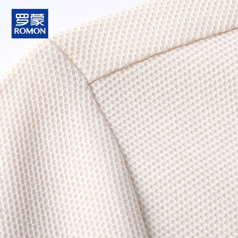 ROMON Men's Heavyweight Pure Cotton Short Sleeve Polo Shirt