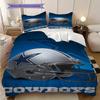 Biancheria da letto vibrante con emblema del Dortmund (1 * copripiumino + 2 * federa, senza nucleo) Set biancheria da letto 2D Piatto Regalo di Natale Compleanno Morbido e Confortevole
