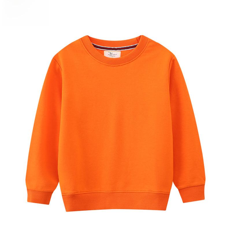 Hanorac cu mânecă lungă pentru copii de toamnă 2024 - Pulovere cu gât rotund pentru băieți și fete