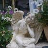 Outdoor Garden Resin Angel Ornaments Fairy Courtyard Park Figurines Retro Crafts Villa Garden Sculpture Home Outdoor Decor