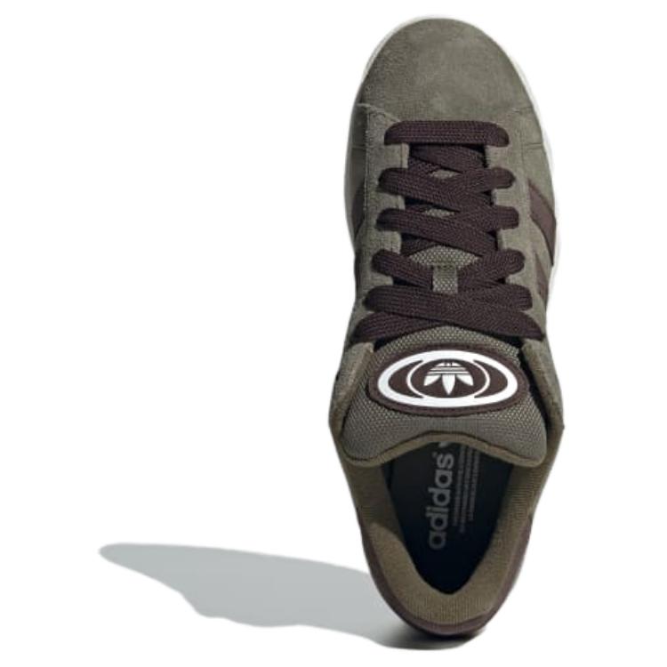 Adidas Campus 00s Olive Strata Dark Brown Men Sneakers Green Cloud-White ID1418