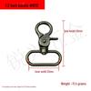 Alloy Pet Hook Metal Dog Buckle Chain Leather Belt Buckle Spring Hook
