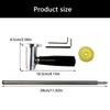 Inside Pipe Cutter for PVC Pipe Cutter Stainless Steel Plumbing Inside Cutter Tool Grit Cutting Wheel and Handle