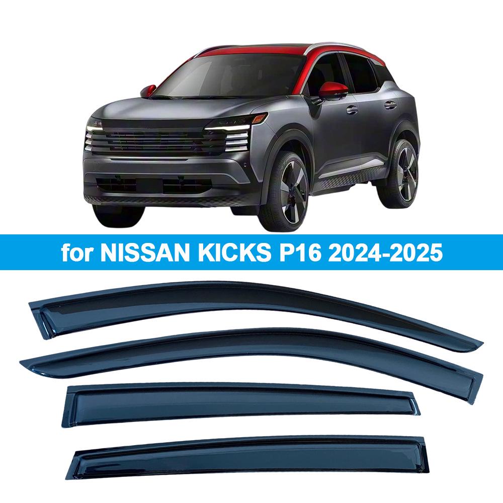 

Дефлекторы боковых окон (ветровики) Nissan KICKS P16 2024-2025