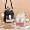 Bag Women's 2025 New Trendy Fashion One Shoulder Oblique Span Multi-purpose Soft Leather Women's Bag Large Capacity Backpack Student Bag