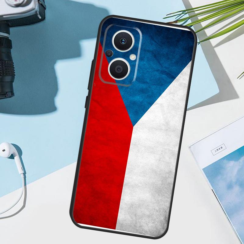 Czech Republic Czech Flag Case For OPPO Reno 13 13F 12 11 F 8T 7 8 10 Pro OPPO Find X8 X6 X3 Pro X5 Lite Cover Funda