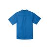 Nike SB Tanglin Solid Woven Skateboarding Short Sleeve Shirt Unisex Tops Industrial-Blue FQ0400-457