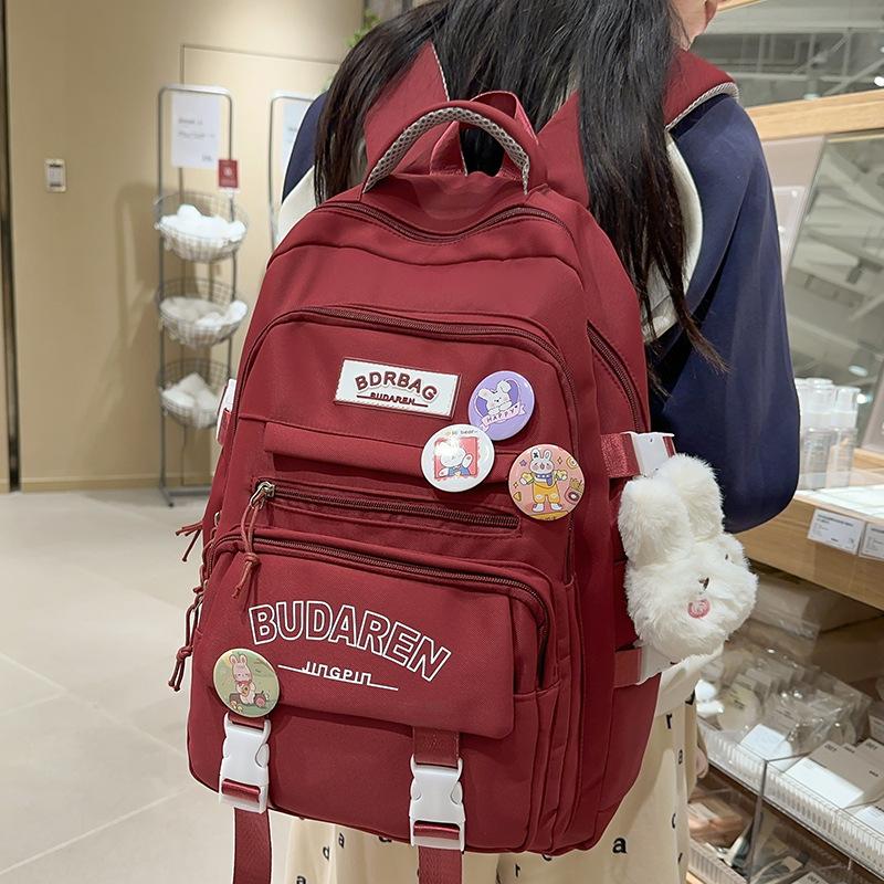 Children's Schoolbags Elementary Schoolbags Female College Students Junior High School Students Male Backpacks