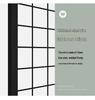 Mobile Art Display Stand: Vertical Folding Grid for Art Exhibitions and Kindergarten Art Shows