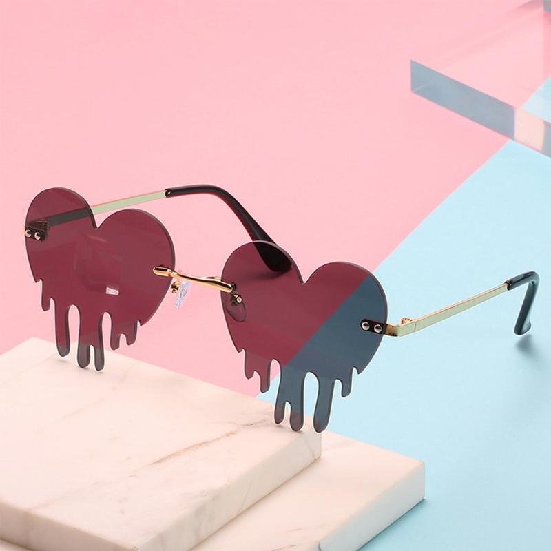 New Trend Personality Sunglasses Colorful Ocean Tears Sunglasses Sunglasses for Men and Women Halloween Christmas.