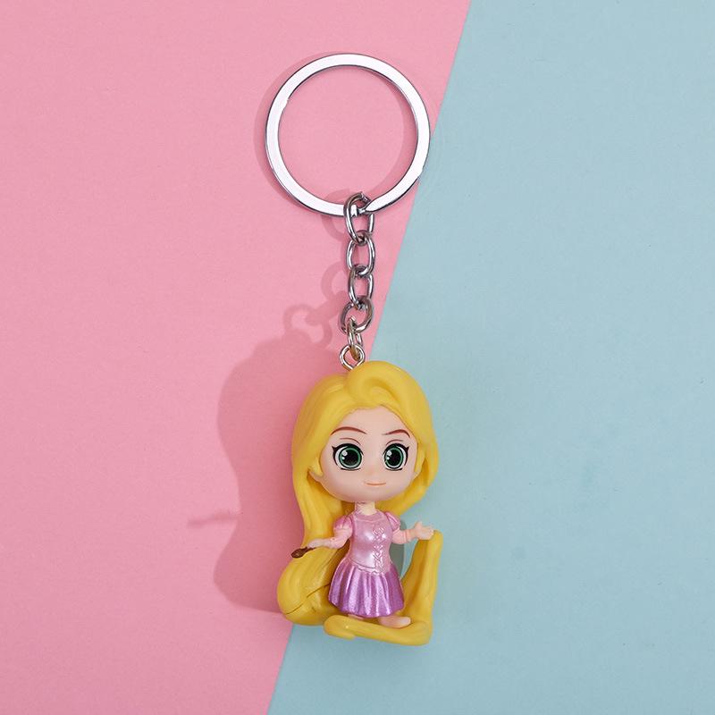 Creative Cute Cartoon Anime Princess Keychain Pendant - Couple & Student Gift