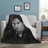 HUGE BEST PRICE Ian Somerhalder Blanket Fleece Travelling Birthday Gifts Valentines Day