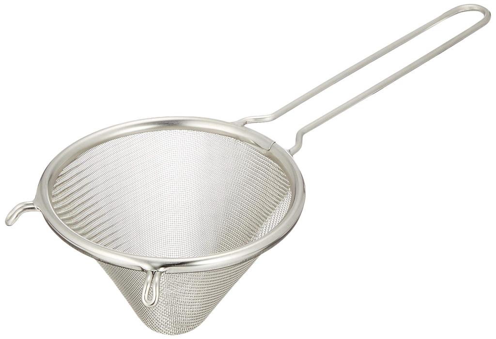 Three Snow Egg Strainer, 11cm, 18-8 Stainless Steel, Tsubame-Sanjo, Made in Japan, Three Snow Shinkoshi Works, 31323