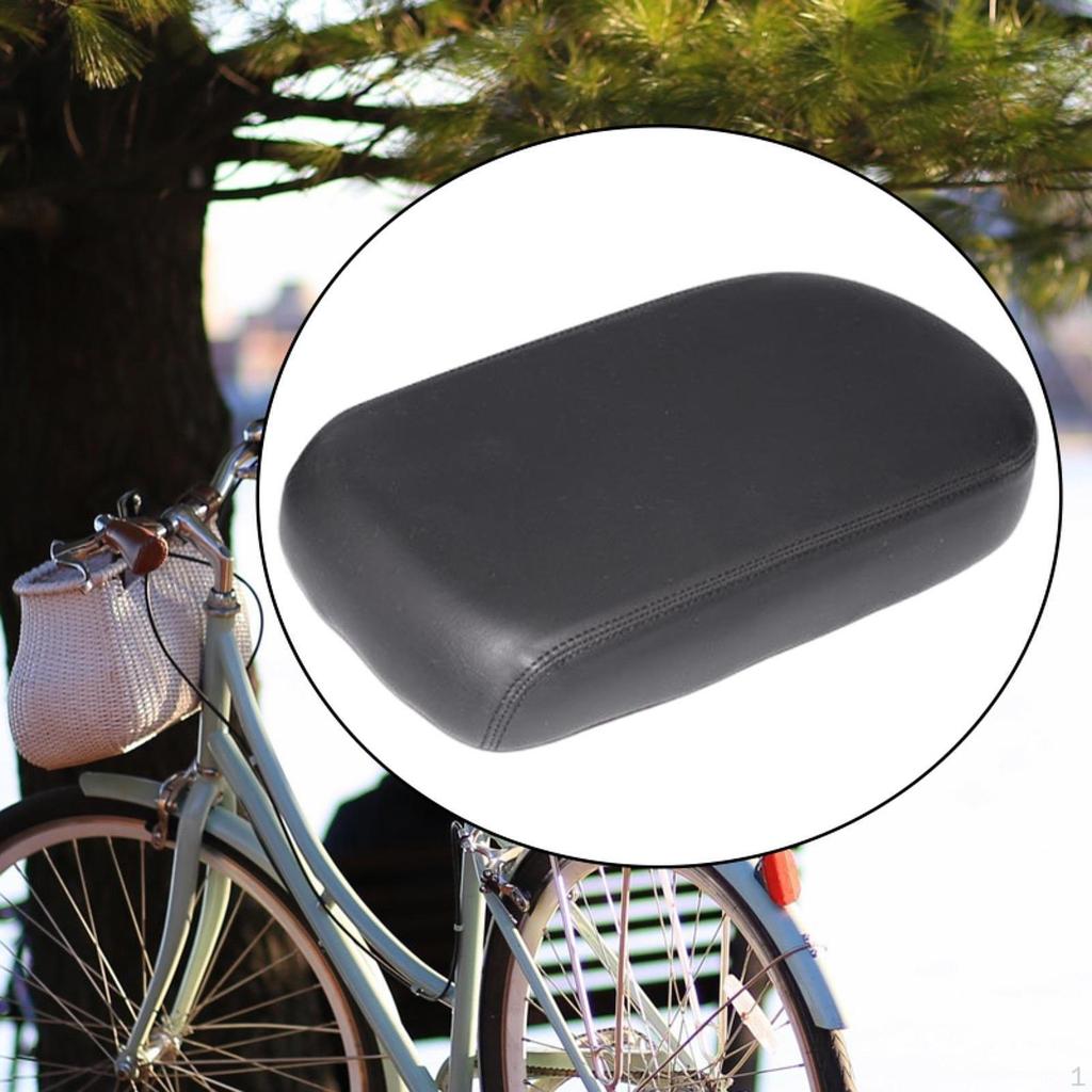 Cuscino per Portapacchi Posteriore Bicicletta con Cintura per la Maggior Parte delle Bici