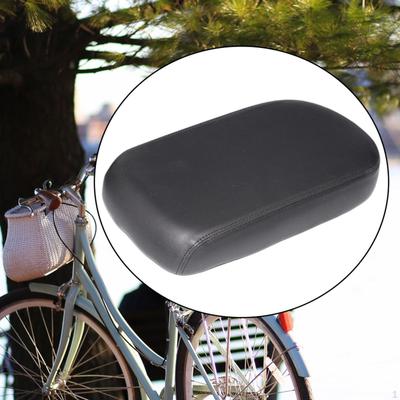 Cojín para el respaldo de la bicicleta con cinturón, compatible con la mayoría de bicicletas.