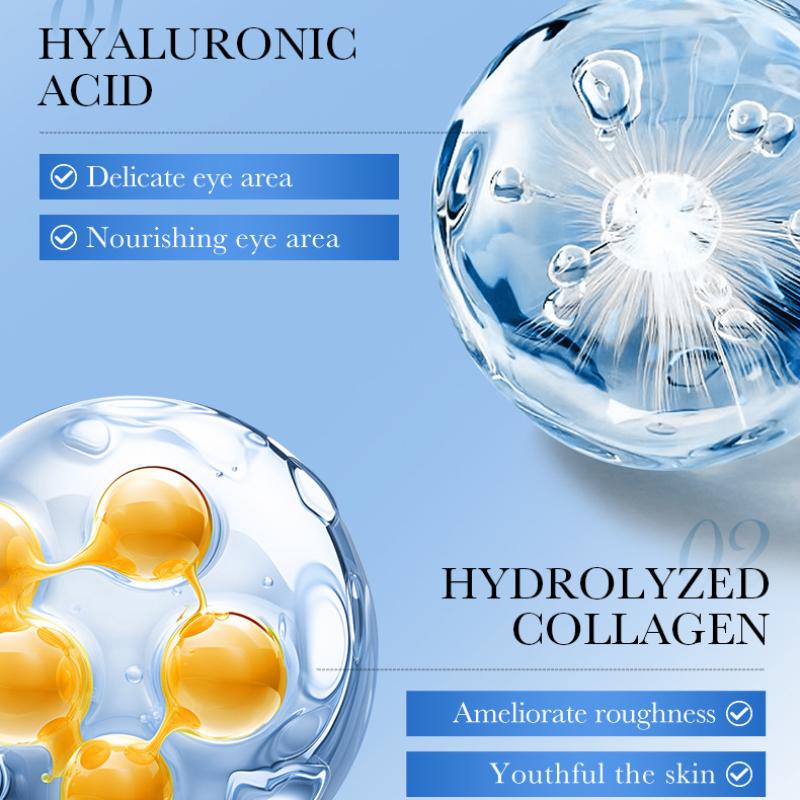 Blåbär Frukt Slät Ögonmask SADOER Återfuktande och Återfuktande Ögonmaskplåster