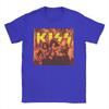 Harajuku T-Shirt Summer Ace Frehley Spaceman Kiss Band Popular T-Shirts  Pure Cotton Tshirt Men Fun Pattern Short Sleeve Top Tee