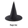 Black Magic Halloween Wizard Hat - Harry Potter Parody Witch Hat