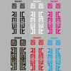 1 SET Autocolante Stil Furcă RockShox REBA Decaluri Vinil Impermeabile Multicolor pentru Decorare Suspensie MTB