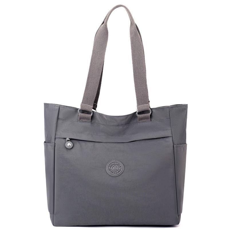 Autumn New Large-capacity Shoulder Canvas Bag Women Go Out Middle-aged Mother Bag Simple Casual Women's Bag