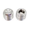 304 Stainless Steel Headless Hex Socket Set Screws M1.6-M8