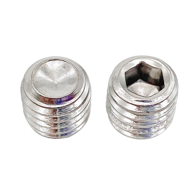 304 Stainless Steel Headless Hex Socket Set Screws M1.6-M8